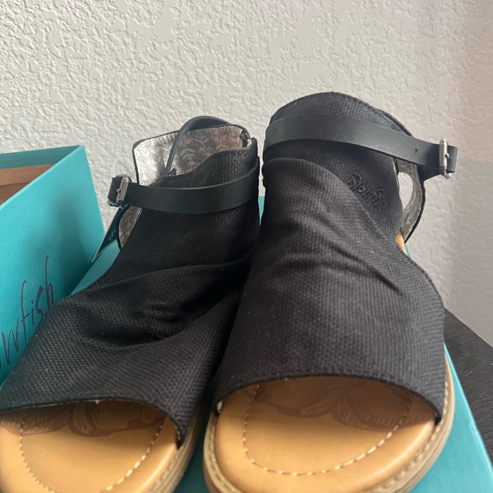 Blowfish Black Sandals - Picture 3 of 5